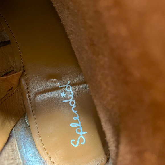 SPLENDID SUEDE BOOTS, BROWN, SIZE 8 - Picture 6 of 7